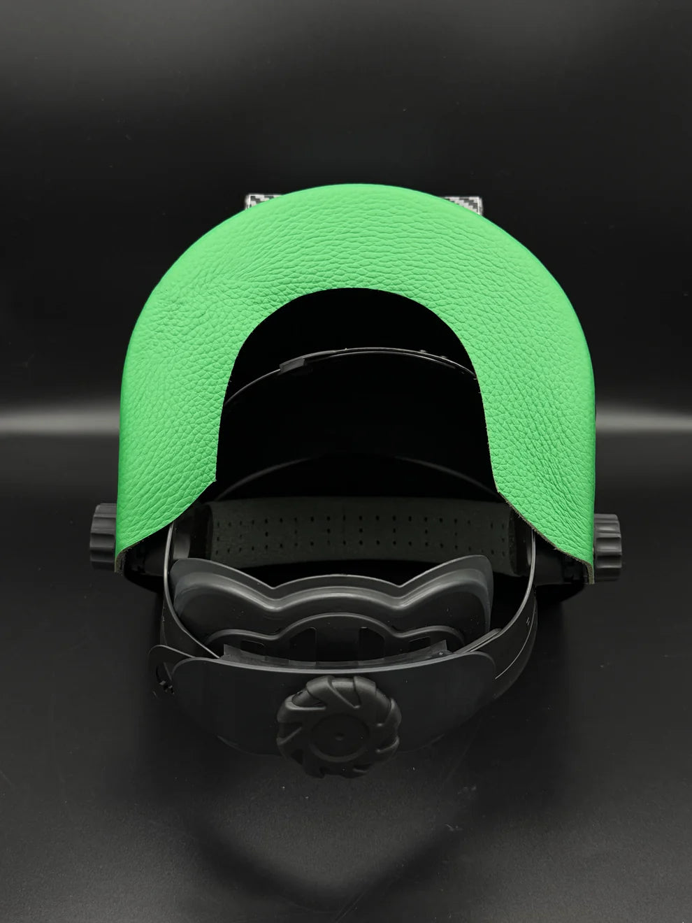 BMH CARBON FIBER PATTERN SUGARSCOOP GREEN LEATHER