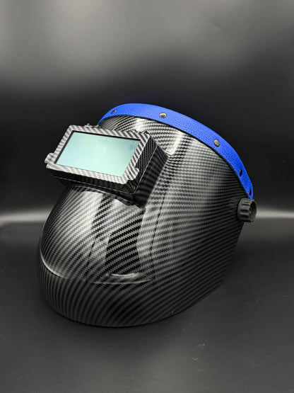 BMH CARBON FIBER PATTERN SUGARSCOOP BLUE LEATHER