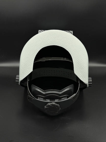 BMH CARBON FIBER PATTERN SUGARSCOOP GREY LEATHER