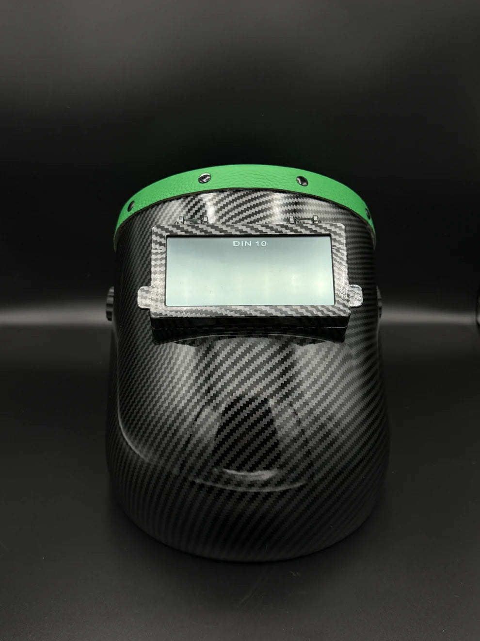 BMH CARBON FIBER PATTERN SUGARSCOOP GREEN LEATHER