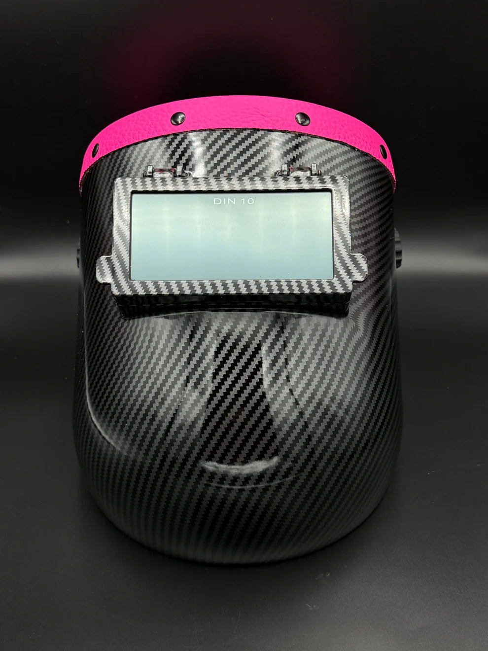 BMH CARBON FIBER PATTERN SUGARSCOOP PINK LEATHER