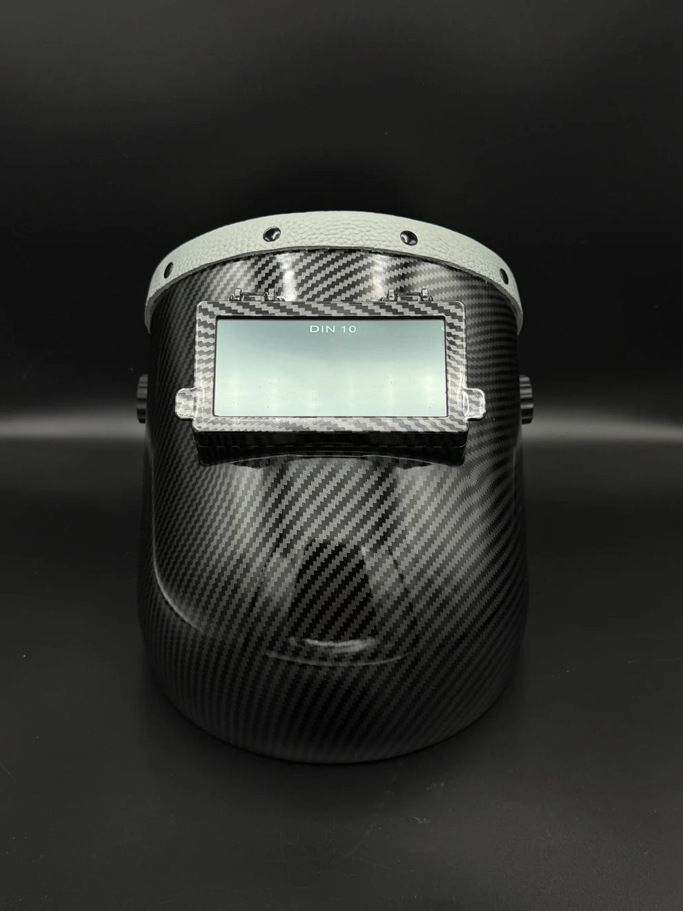 BMH CARBON FIBER PATTERN SUGARSCOOP GREY LEATHER