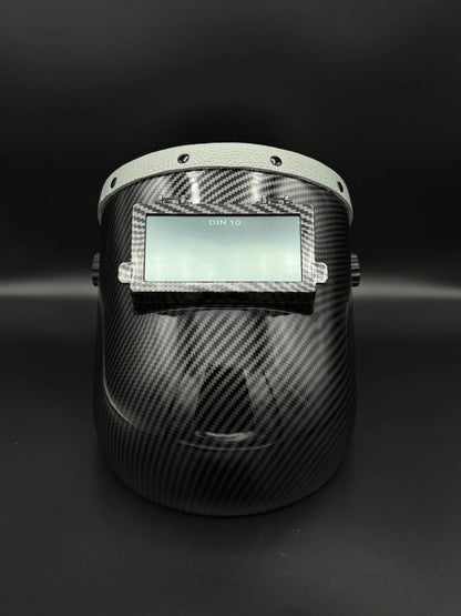 BMH CARBON FIBER PATTERN SUGARSCOOP GREY LEATHER