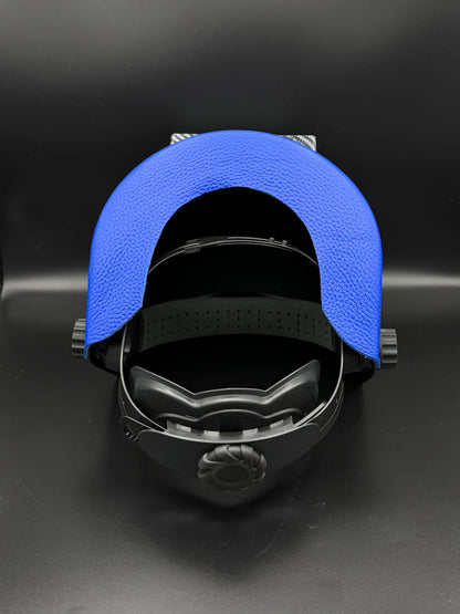 BMH CARBON FIBER PATTERN SUGARSCOOP BLUE LEATHER