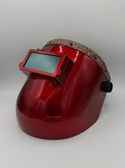 BMH RED SUGARSCOOP BROWN FLORAL LEATHER