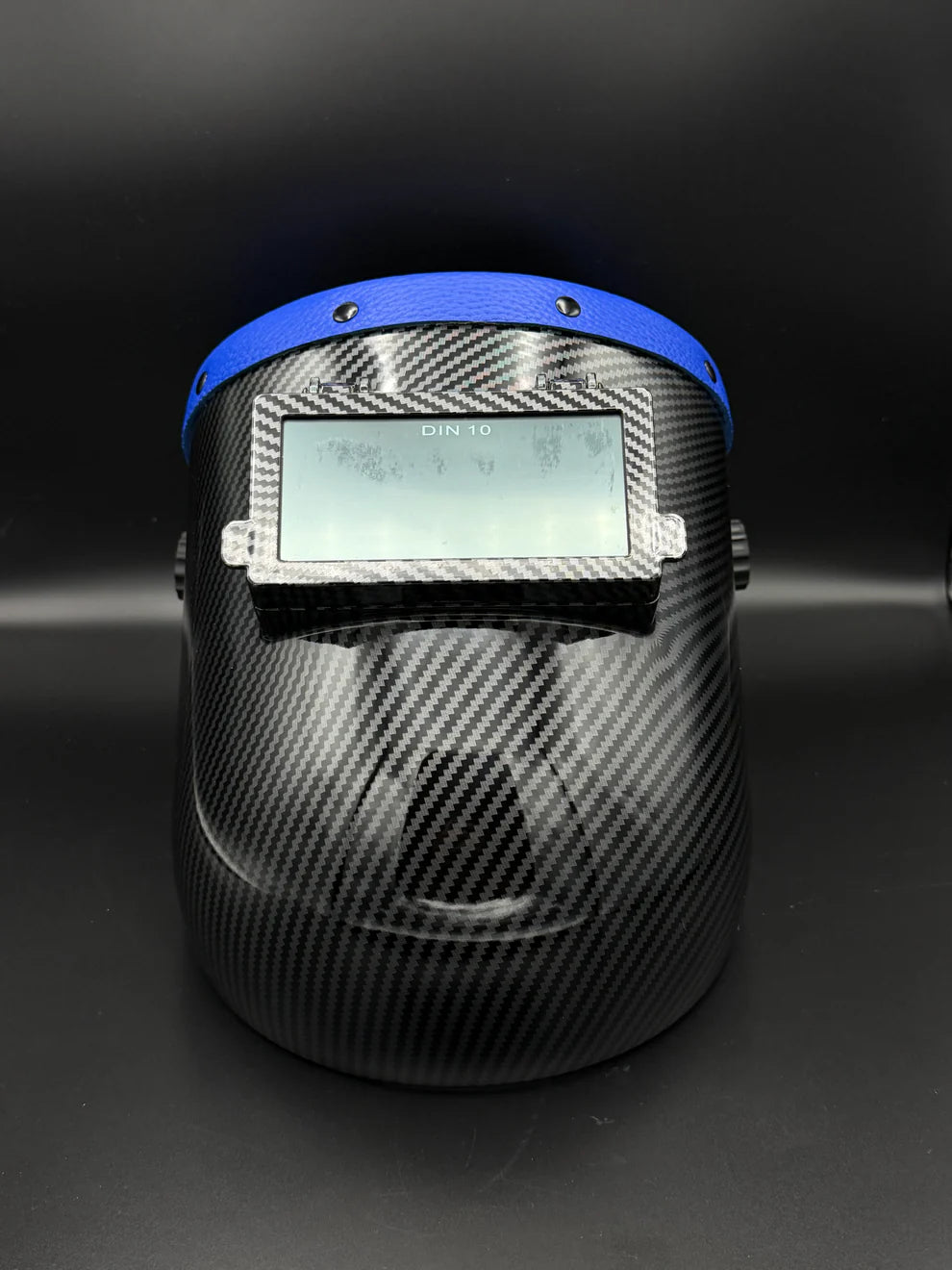 BMH CARBON FIBER PATTERN SUGARSCOOP BLUE LEATHER