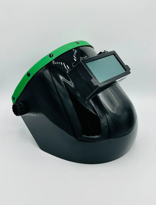 BMH BLACK SUGARSCOOP GREEN LEATHER