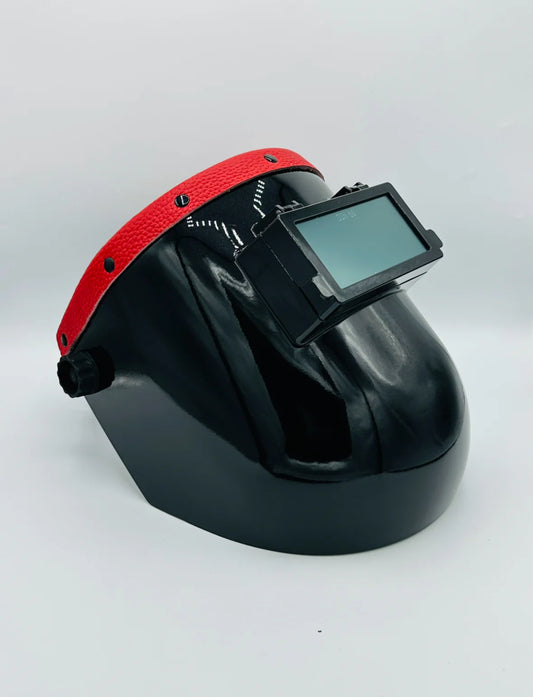 BMH BLACK SUGARSCOOP RED LEATHER
